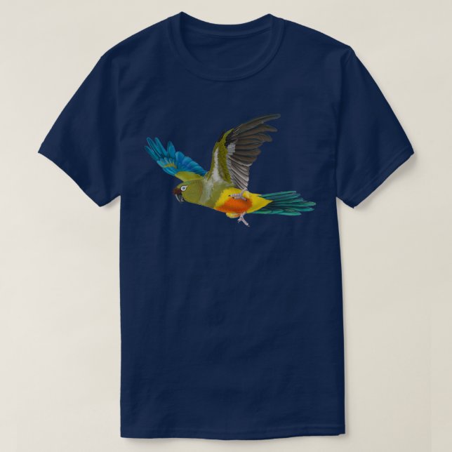 T-shirt Conure de Patagonie ou perroquet (Design devant)
