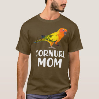 T-shirt Conure maman perroquet soleil