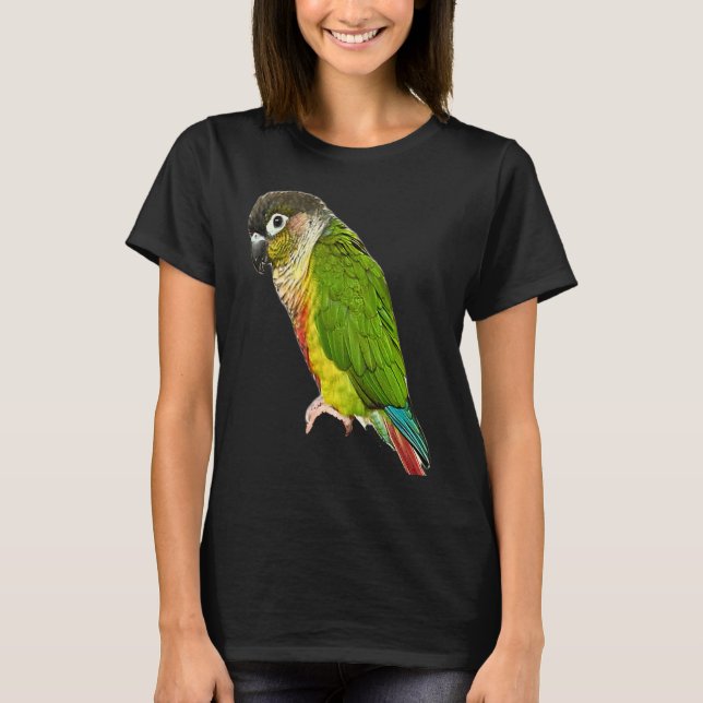 T-shirt Conure Parrot Bird Green cheek Love for birds (Devant)