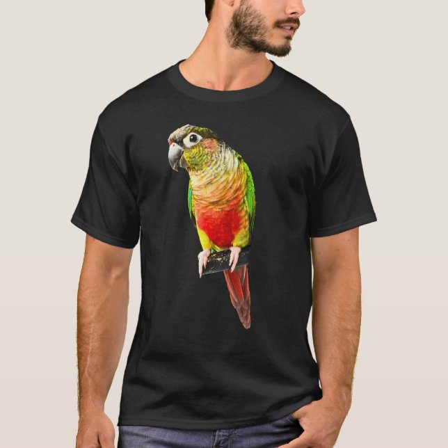 T-shirt Conure Parrot Bird Green cheek Love for birds (Devant)