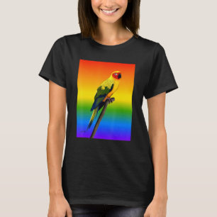 T-shirt Conure Soleil Oiseau Arc-en-ciel Ornithologue Dive