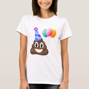 T-shirt convenable détendu par dunette d'Emoji de