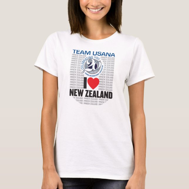 T-shirt Convention internationale - NZ - femme II (Devant)