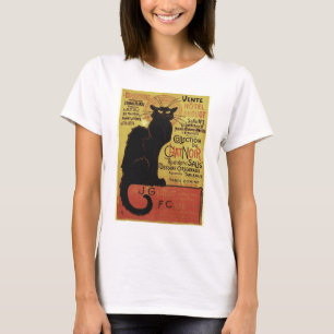 T-shirt Conversation Vintage Noir, Vente Hôtel Drouot Ste