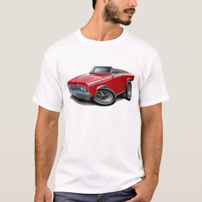 T-shirt Convertible 1964-65 rouge de sabre d'abordage (Devant)