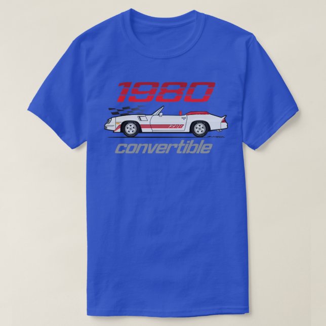 T-shirt Convertible 1980 (Design devant)