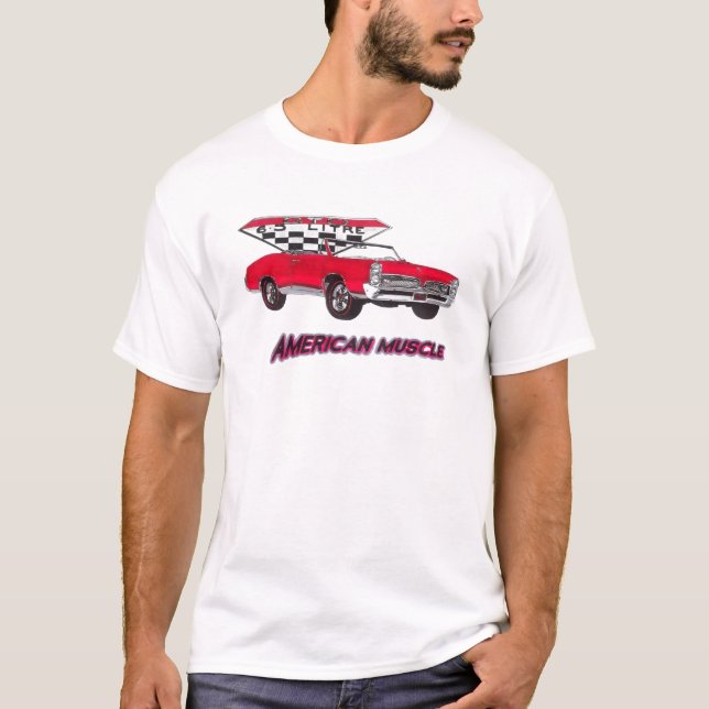 T-shirt Convertible de 1967 GTO (Devant)