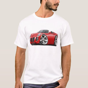 T-shirt Convertible rouge de solstice