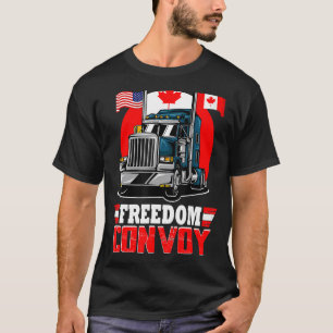 T-shirt Convoi canadien pour la liberté 2022 Camions canad