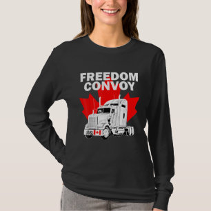 T-shirt Convoi canadien pour la liberté 2022 Suppo de cami