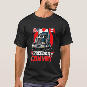 T-shirt Convoi canadien pour la liberté 2022 Suppo de cami