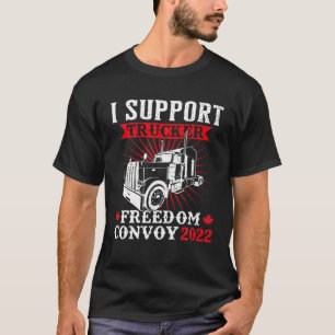 T-shirt Convoi canadien pour la liberté 2022 Suppo de cami