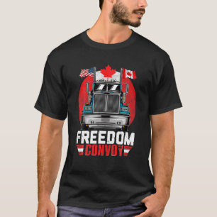 T-shirt Convoi canadien pour la liberté 2022 Suppo de cami