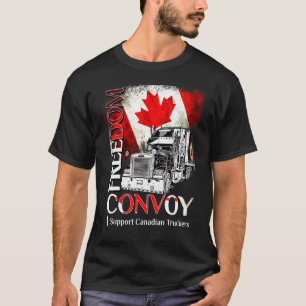 T-shirt Convoi canadien pour la liberté 2022 Suppo de cami