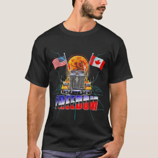 T-shirt Convoi de la liberté Canada 2022 Camionneurs canad