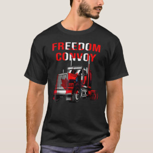 T-shirt Convoi pour la liberté des camions Canada Règle ca