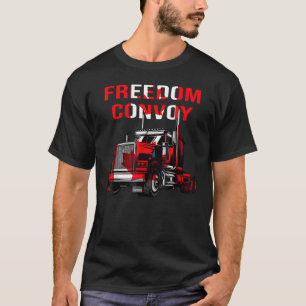 T-shirt Convoi pour la liberté des camions Canada Règle ca