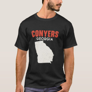 T-shirt Conyers Géorgie USA Etat Amérique Voyage Géorgie