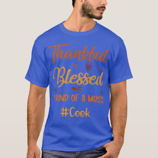 T-shirt Cook Merci béni et une sorte de Mess Thanksgiv