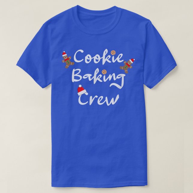 T-shirt Cookie Baking Crew  1016 (Design devant)