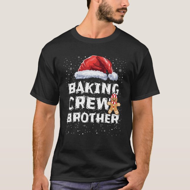 T-shirt Cookie Baking Crew Frère Chemise Correspondance Ch (Devant)