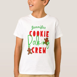 T-shirt Cookie Baking Crew Fun Holiday Cuisine