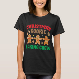 T-shirt Cookie Baking Crew Funny Cute Correspondant Famill