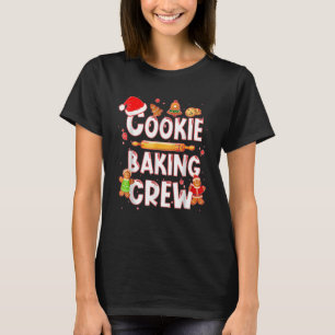 T-shirt Cookie Baking Crew Pajamas Family Xmas