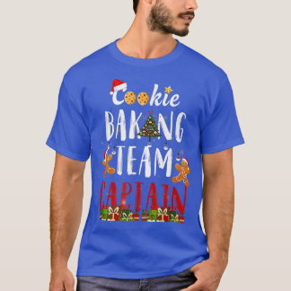 T-shirt Cookie Baking Team Capitaine Christmas Funny Cadea
