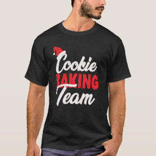 T-shirt Cookie Baking Team Capitaine Funny Noël Noël Noël
