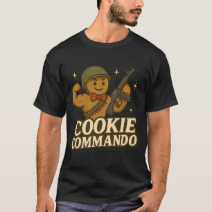 T-Shirt Cookie Commando – Bowtie Muscle Edition