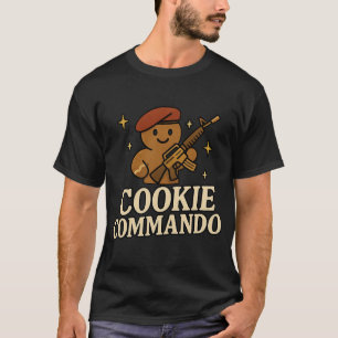 T-Shirt Cookie Commando – Édition Bérets Rouges