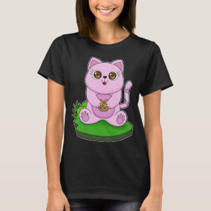 T-shirt Cookie de chat