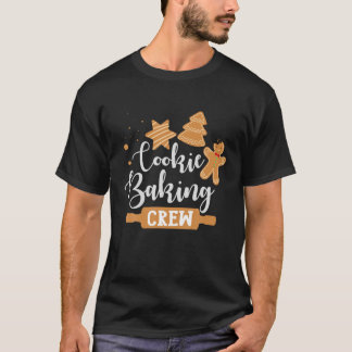 T-shirt Cookie de Noël Pajama d'équipage, pain d'épice B