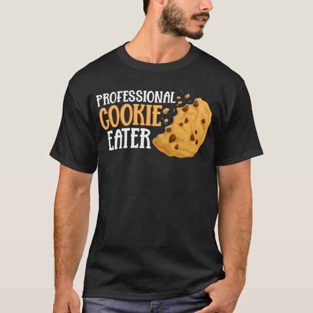 T-shirt Cookie Mater Foodie Biscuit Lover (Devant)