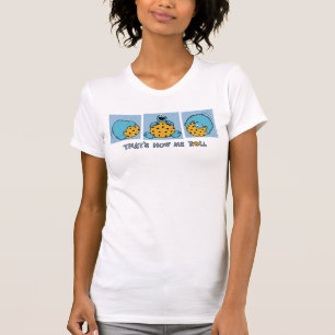 T-shirt Cookie Monster C'est comme ça que je roule