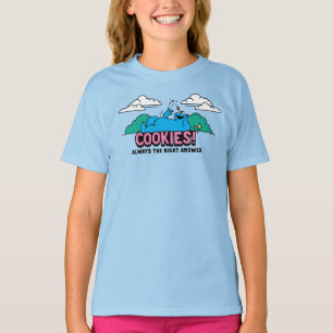 T-shirt Cookie Monster Les cookies sont toujours la bonn