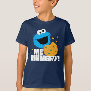 T-shirt Cookie Monster   Moi qui ai faim !