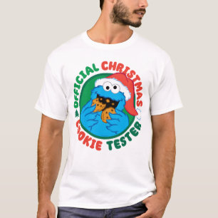 T-shirt Cookie Monster   Tester officiel de biscuits de No