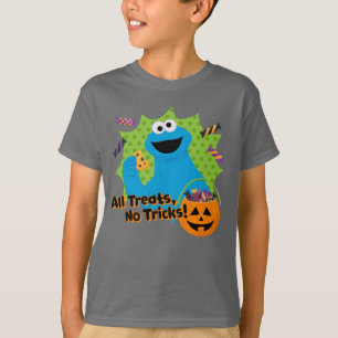 T-shirt Cookie Monster Tous Les Traitements, Pas De Truc