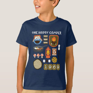 T-shirt Cookie Monster   Un Camper Heureux