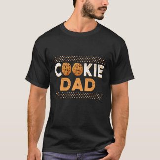 T-shirt Cookie Papa Chocolate Chip Cookie Funny Cadeau
