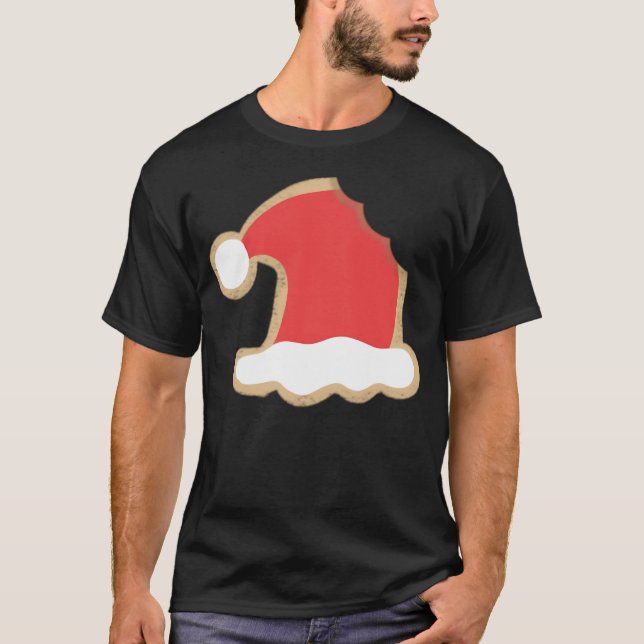 T-shirt Cookie Santa Hat (Devant)