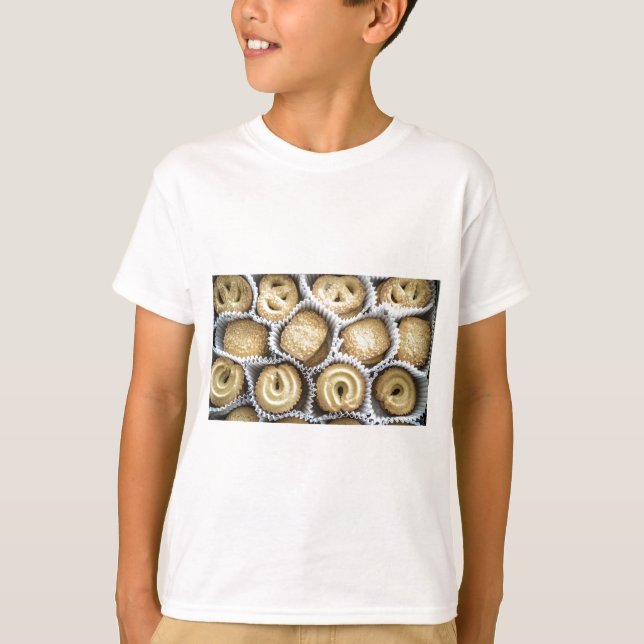 T-shirt Cookies au beurre danois (Devant)