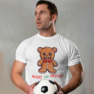 T-shirt Cookies de Noël joyeux et lumineux