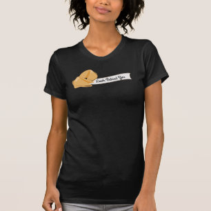 T-shirt Cookies Fortune Personnalisés, Regardez Derrière V