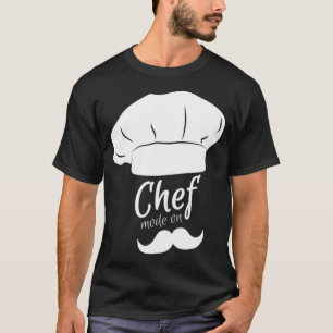 T-shirt Cooking dinosaur pirate ship boss