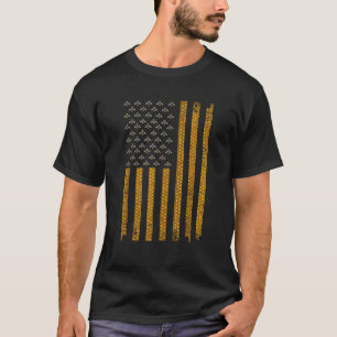 T-shirt Cool Abee Keeper Art Pour Hommes Femmes US Drapeau