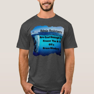 T-shirt Cool Admin Assistant Assez