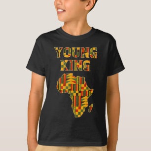 T-shirt Cool Africain Kente Art Hommes Garçons Enfants Afr